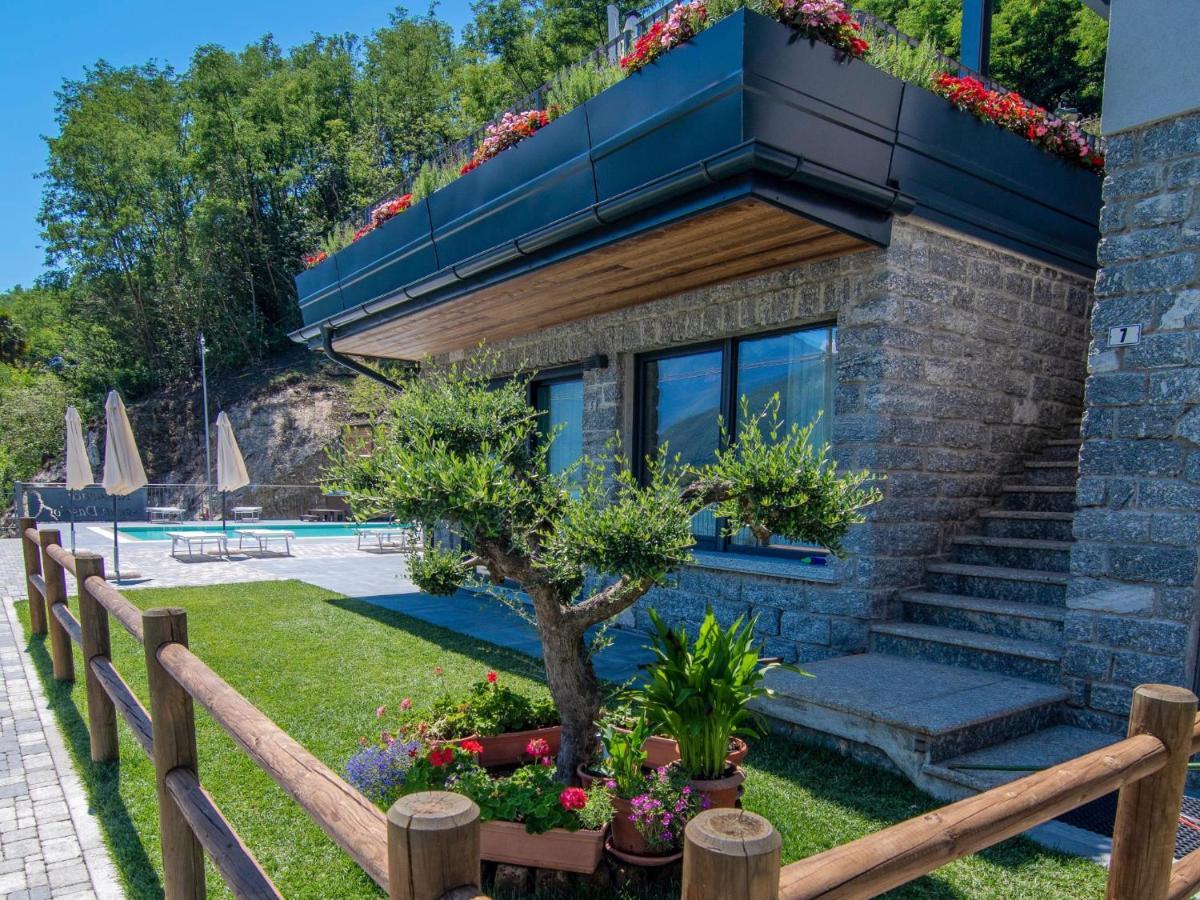 Dascio Dolce Ferienwohnung Panorama Balkon Am See 외부 사진