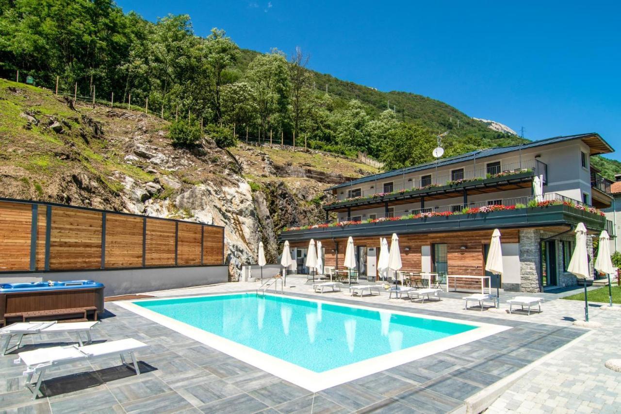 Dascio Dolce Ferienwohnung Panorama Balkon Am See 외부 사진