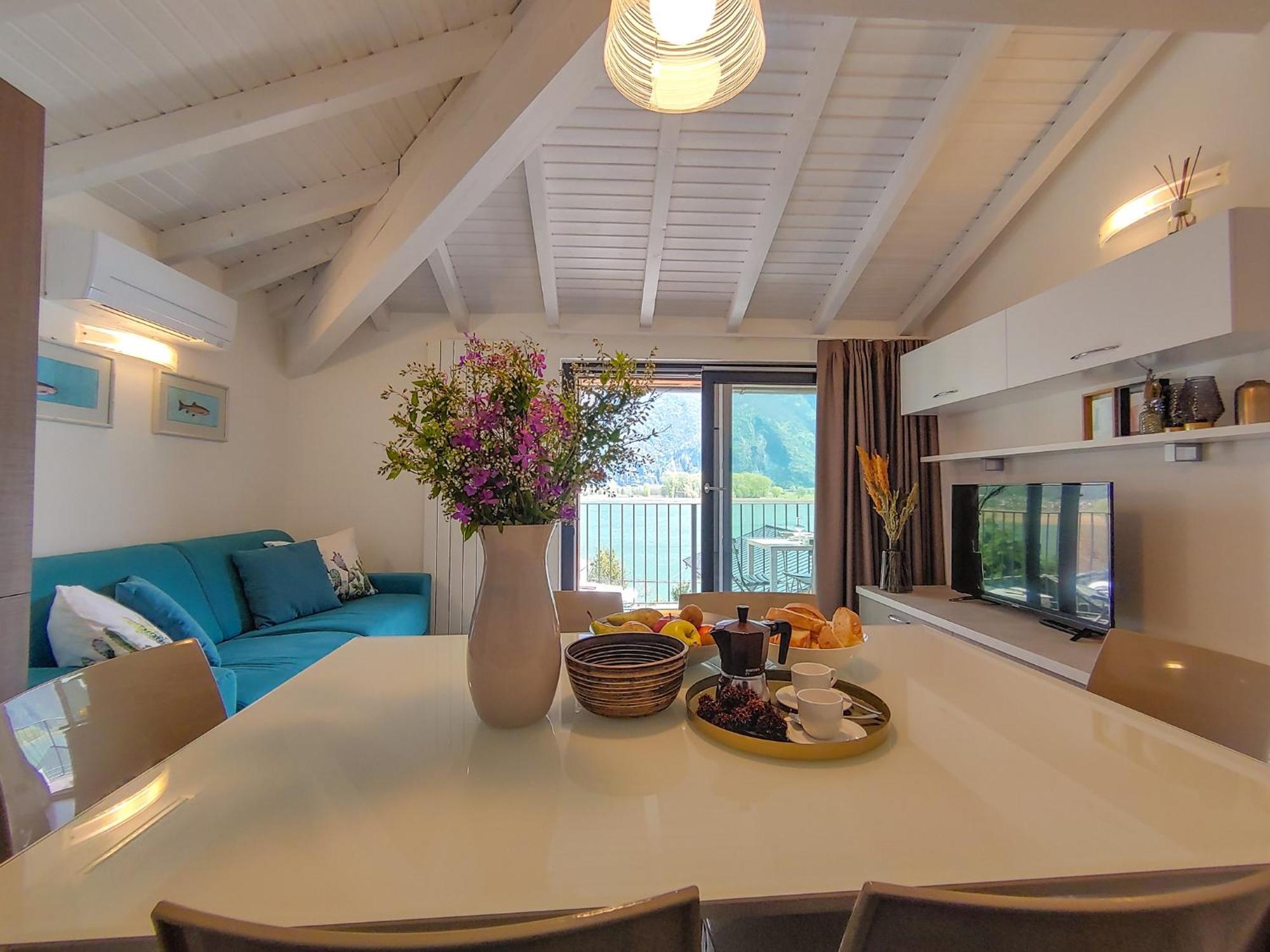 Dascio Dolce Ferienwohnung Panorama Balkon Am See 외부 사진