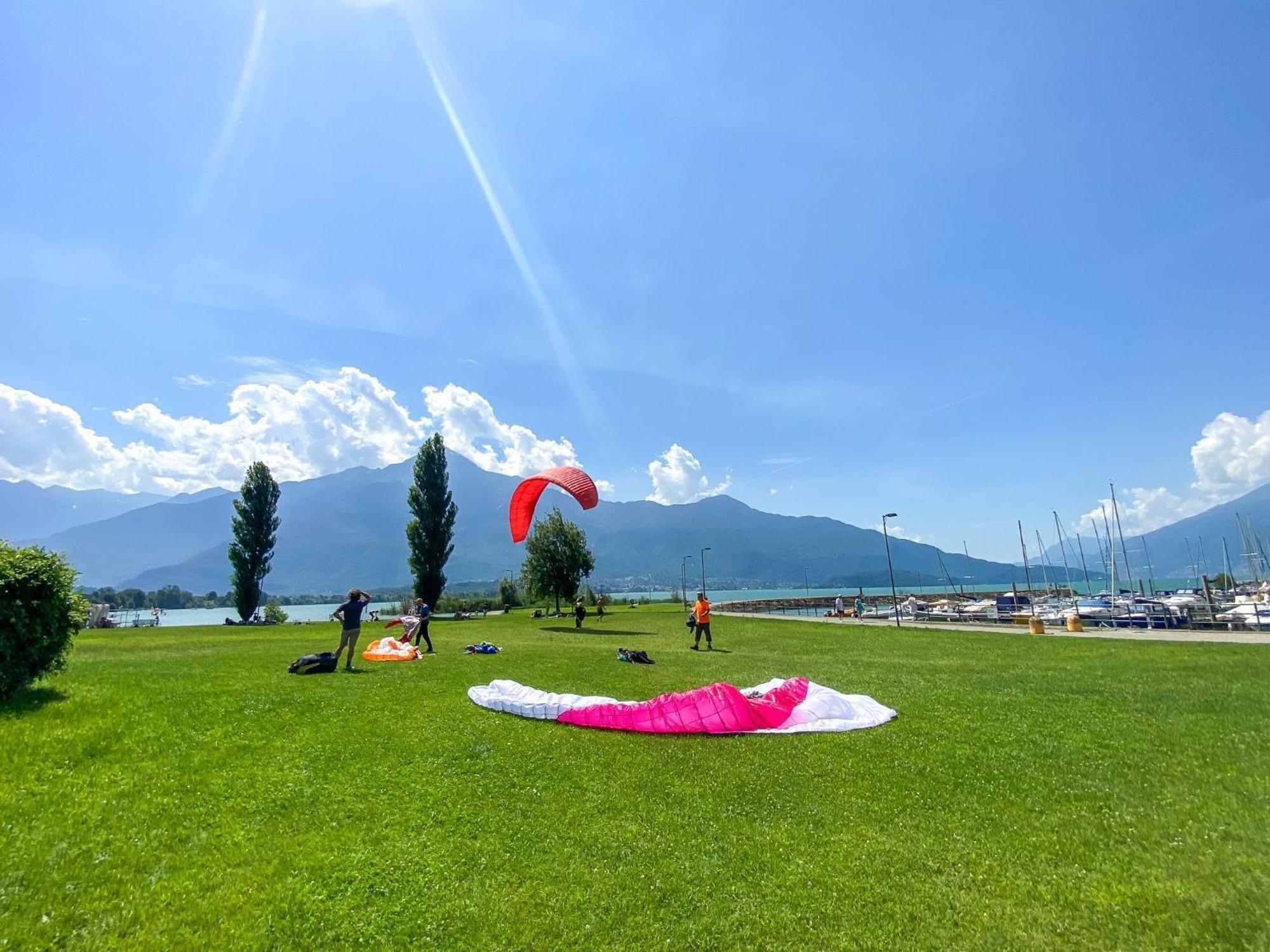 Dascio Dolce Ferienwohnung Panorama Balkon Am See 외부 사진