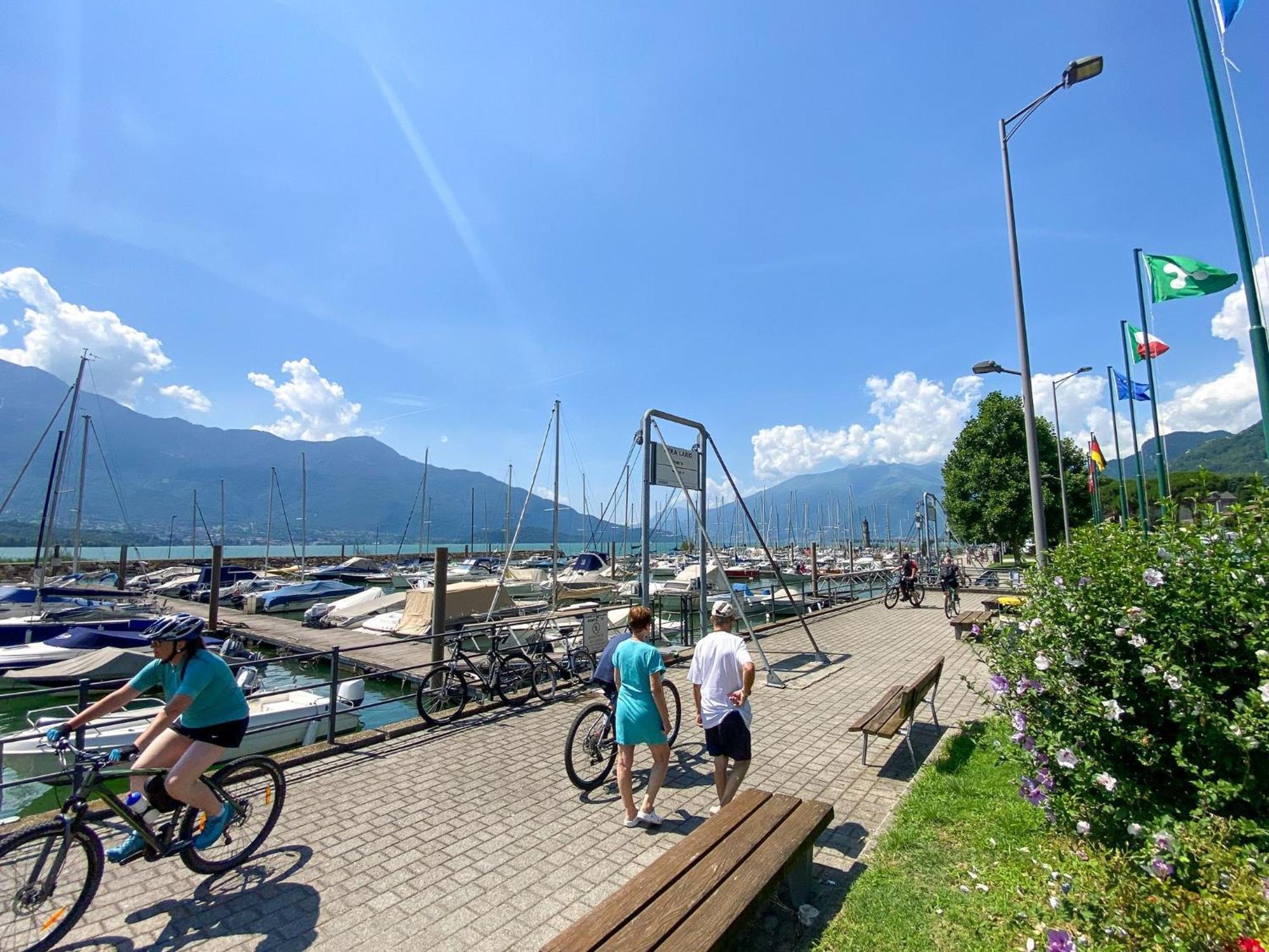 Dascio Dolce Ferienwohnung Panorama Balkon Am See 외부 사진